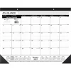 2025 AT-A-GLANCE 21.75" x 17" Monthly Desk Pad Calendar, White/Black (SK24-00-25)