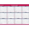 2025 AT-A-GLANCE 48" x 32" Yearly Dry Erase Wall Calendar, Reversible, White/Red (PM326-28-25)