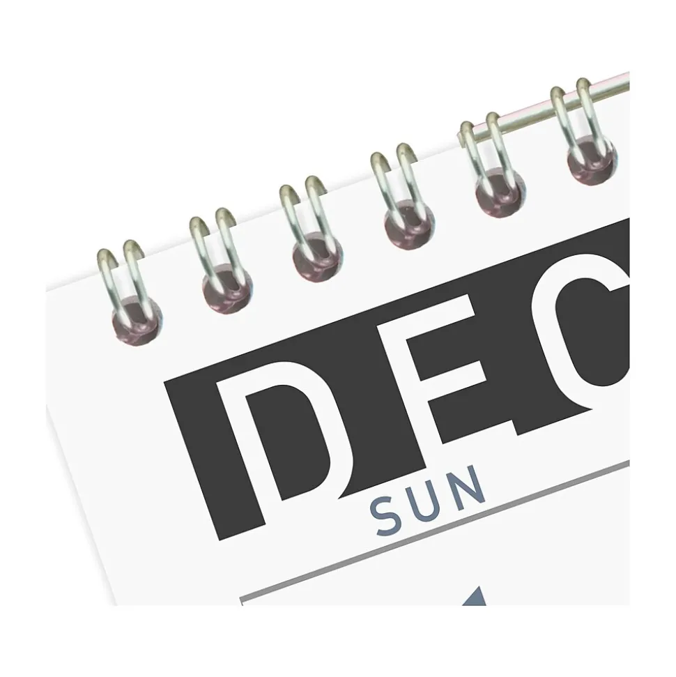 2025 AT-A-GLANCE Contemporary 12" x 27" Three-Month Wall Calendar, White/Black (PM11X-28-25)