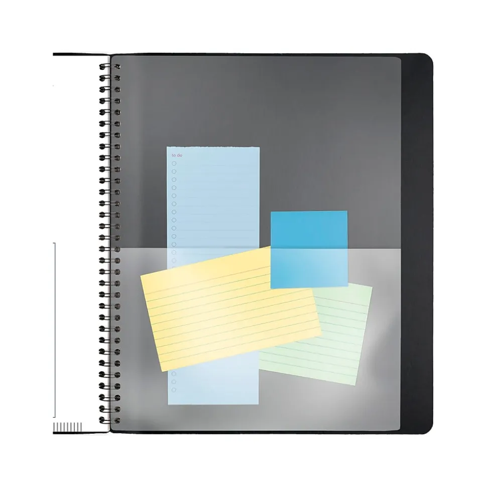 2025 AT-A-GLANCE Contemporary 9" x 11" Monthly Planner, Faux Leather Cover, Black (70-260X-05-25)