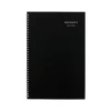 2024-2025 AT-A-GLANCE DayMinder 8" x 12" Academic Monthly Planner, Faux Leather Cover, Black (AY2-00-25)