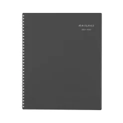 2024-2025 AT-A-GLANCE DayMinder 8.5" x 11" Academic Monthly Planner, Poly Cover, Charcoal (AYC470-45-25)