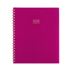 2025 AT-A-GLANCE Harmony 8.5" x 11" Weekly & Monthly Planner, Poly Cover, Beetroot (1099-905-56-25)