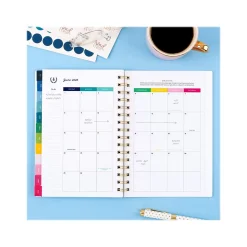 2024-2025 AT-A-GLANCE Simplified by Emily Ley Happy Stripe 5.5