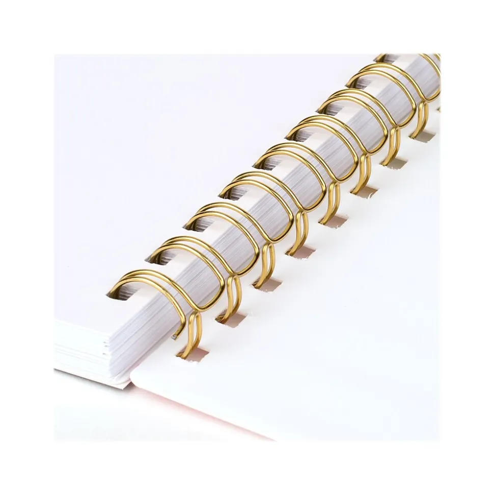 2024-2025 AT-A-GLANCE Simplified by Emily Ley Happy Stripe 5.5" x 8.5" Academic Weekly & Monthly Planner, Poly Cover