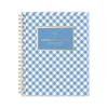 2024-2025 AT-A-GLANCE Simplified by Emily Ley Gingham 8.5" x 11" Academic Weekly & Monthly Planner, Blue/White (EL26-901A-25)