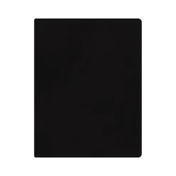 2025 Blue Sky 8.5" x 11" Weekly & Monthly Planner Portfolio, Faux Leather Cover, Black (148454)