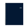 2025 Blue Sky 8.5" x 11" Weekly & Monthly Appointment Book, Plastic Cover, Navy (148658-25)