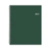 2025 Blue Sky 8.5" x 11" Weekly & Monthly Appointment Book, Plastic Cover, Deep Forest Green (147963)