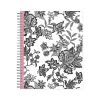 2025 Blue Sky Analeis 8" x 10" Monthly Planner, Plastic Cover, White/Black (100004-25)