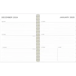 2025 Blue Sky Ashley G Marble Purple 8.5" x 11" Weekly & Monthly Planner, Plastic Cover, Multicolor (148249)