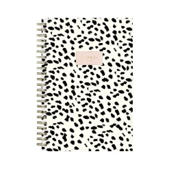 2024-2025 Blue Sky Belinda Selene Nyla 5" x 8" Academic Weekly & Monthly Planner, White/Black (149822)