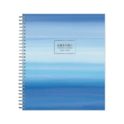 2024-2025 Blue Sky Chanson 8" x 10" Academic Monthly Planner, Plastic Cover, Blue (128693-A25)