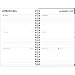 2025 Blue Sky Cocorrina 5" x 8" Weekly & Monthly Planner, Plastic Cover, Multicolor (143694-25)