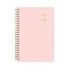 2024-2025 Blue Sky Day Designer Blush 5" x 8" Academic Weekly & Monthly Planner, Plastic Cover, Pink (150138)