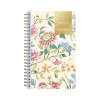 2024-2025 Blue Sky Day Designer Climbing Floral Blush 5" x 8" Academic Weekly & Monthly Planner, Plastic Cover, Multicolor