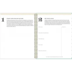 2024-2025 Blue Sky Day Designer Secret Garden Mint 8.5