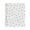 2025 Blue Sky Deelie 8.5" x 11" Weekly & Monthly Planner, Plastic Cover, White/Gray (152249)