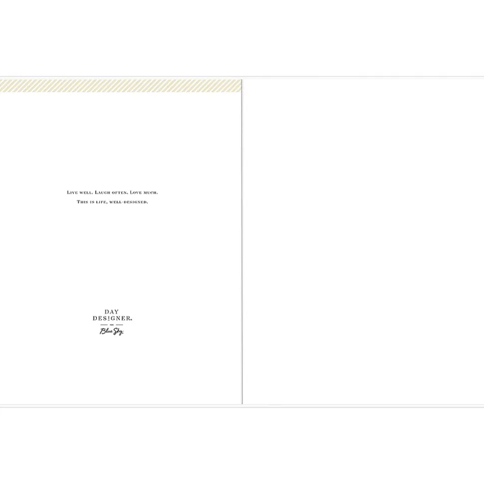 2025 Blue Sky Felicity 8.5" x 11" Monthly Planner, Plastic Cover, Multicolor (152227)