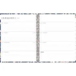 2025 Blue Sky Green Earth Effie 8.5" x 11" Weekly & Monthly Planner, Paperboard Cover, Multicolor (138325-25)