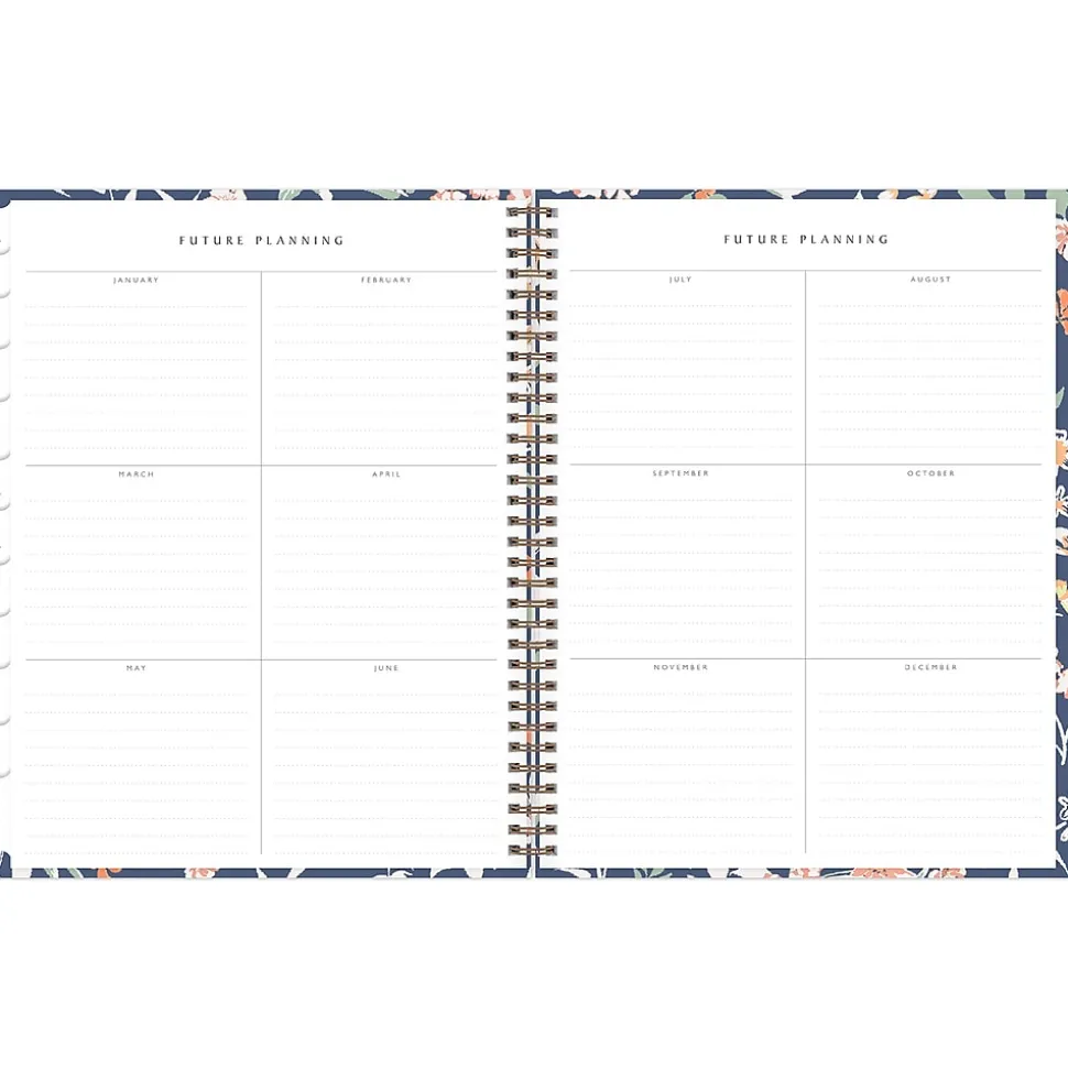 2025 Blue Sky Green Earth Effie 8.5" x 11" Weekly & Monthly Planner, Paperboard Cover, Multicolor (138325-25)