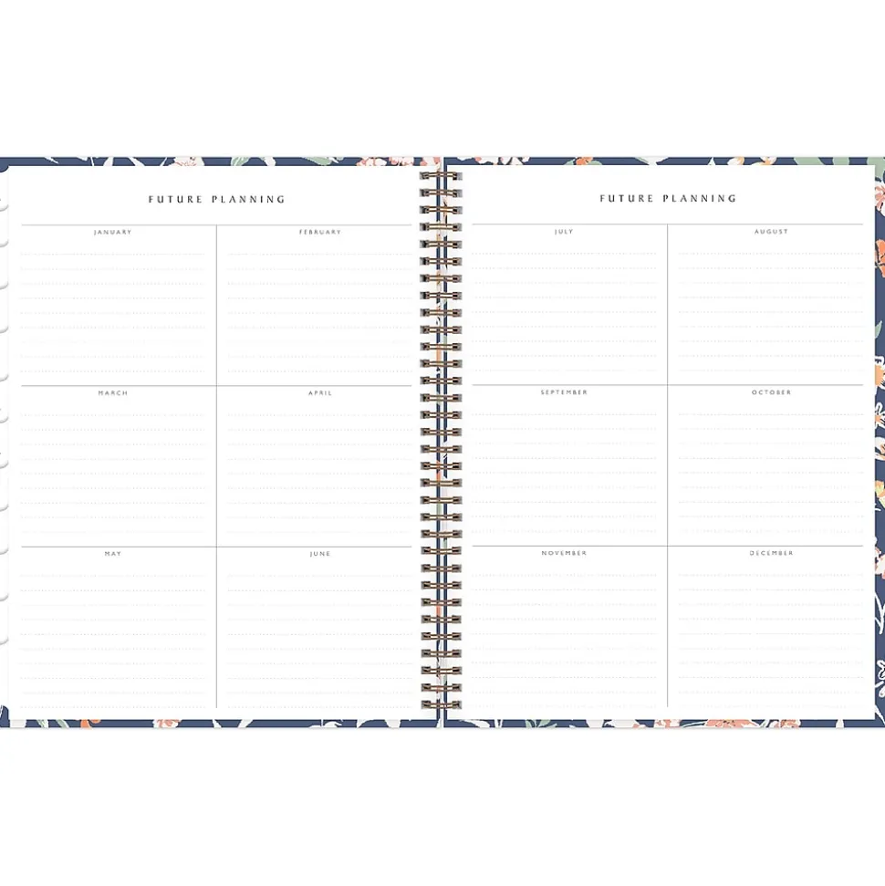 2025 Blue Sky Green Earth Effie 8.5" x 11" Weekly & Monthly Planner, Paperboard Cover, Multicolor (138325-25)