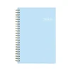 2024-2025 Blue Sky Jordy 5" x 8" Academic Weekly & Monthly Planner, Plastic Cover, Blue (149815)