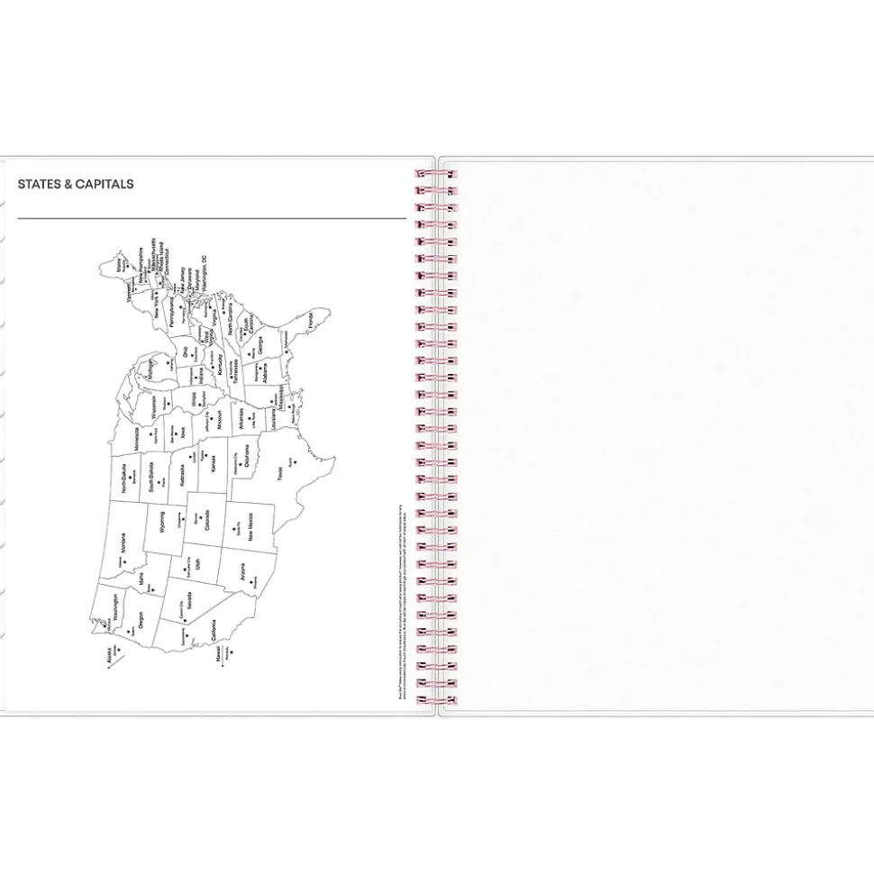 2025 Blue Sky Joselyn 8.5" x 11" Weekly & Monthly Planner, Plastic Cover, Multicolor (110394-25)