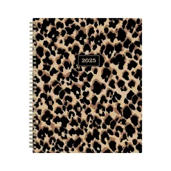 2025 Blue Sky Katya 8.5" x 11" Weekly & Monthly Planner, Plastic Cover, Brown/Black (152483)