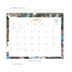 2025 Blue Sky Kelly Ventura Midnight Garden 15" x 12" Monthly Wall Calendar (149058-25)