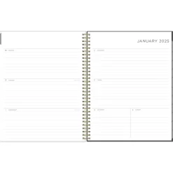 2025 Blue Sky Kelly Ventura Midnight Garden 8.5" x 11" Weekly & Monthly Planner, Plastic Cover, Multicolor (140944-25)