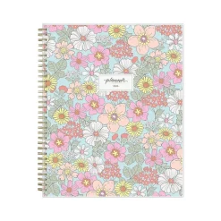 2025 Blue Sky Kiera Blue 8.5" x 11" Weekly & Monthly Planner, Plastic Cover, Multicolor (152467)