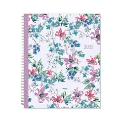 2025 Blue Sky Laila 8.5" x 11" Weekly & Monthly Planner, Plastic Cover, Multicolor (137273-25)