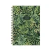 2025 Blue Sky Laina Dark 5" x 8" Weekly & Monthly Planner, Plastic Cover, Green/Black (148233)