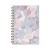 2025 Blue Sky Marble Purple 5" x 8" Weekly & Monthly Planner, Plastic Cover, Purple/Pink (148250)