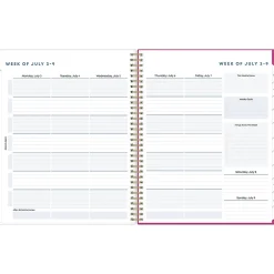 2023-2024 Blue Sky Plans & Things Confetti Bright 8.5" x 11" Academic Weekly & Monthly Teacher Lesson Planner (136609-A24)