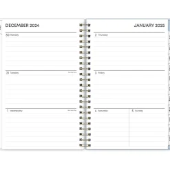 2025 Blue Sky Pooch Party 5" x 8" Weekly & Monthly Planner, Plastic Cover, Multicolor (152479)