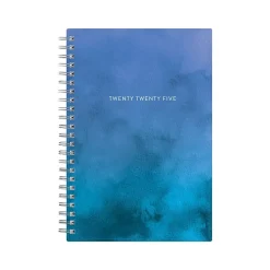 2025 Blue Sky Savoy Cool 5" x 8" Weekly & Monthly Planner, Plastic Cover, Blue (148763-25)