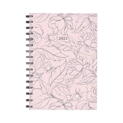 2025 Cambridge Alicia 5.5" x 8.5" Weekly & Monthly Planner, Poly Cover, Pink/Black (1726-200-25)