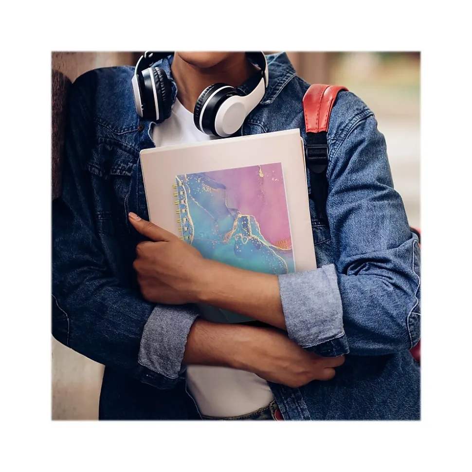 2024-2025 Cambridge Chromatic 5.5" x 8.5" Academic Weekly & Monthly Planner, Poly Cover, Multicolor (1715-200A-25)