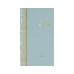 2024-2026 Cambridge WorkStyle Mellow Frost 3.5" x 6.25" Academic Monthly Planner, Paper Cover, Teal/Gold (1606-021A-46-25)