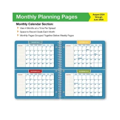 2024-2025 Global Printed Products Chalkboard Doodles 8.5