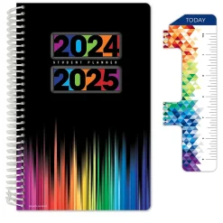 2024-2025 Global Printed Products 5.5" x 8.5" Academic Year Planner, Paper Cover, Multicolor (AY24SM558503-CP)