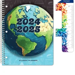 2024-2025 Global Printed Products 8.5" x 11" Academic Year Planner, Paper Cover, Multicolor (AY24EM851101-CP)