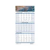 2025 House of Doolittle Earthscapes Scenic 12.25" x 26" Three-Month Wall Calendar (3638-25)