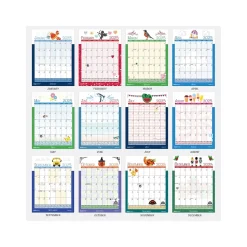 2025 House of Doolittle Seasonal Holiday Depictions 12" x 12" Monthly Wall Calendar (338-25)