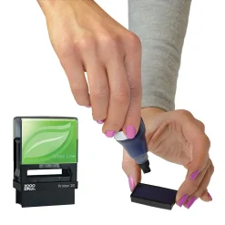 2000 PLUS Green Line Self-inking Stamp, 