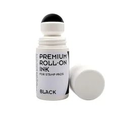 2000 Plus Premium Roll-On Ink Refill, Black Ink (030259)