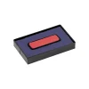 2000 PLUSFelt Replacement Ink Pad for 2000 PLUS Economy Message Dater, Red/Blue (COS061797)
