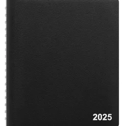 2025 Staples 7" x 9" Daily Appointment Book, Assorted Colors (ST12936-25)
